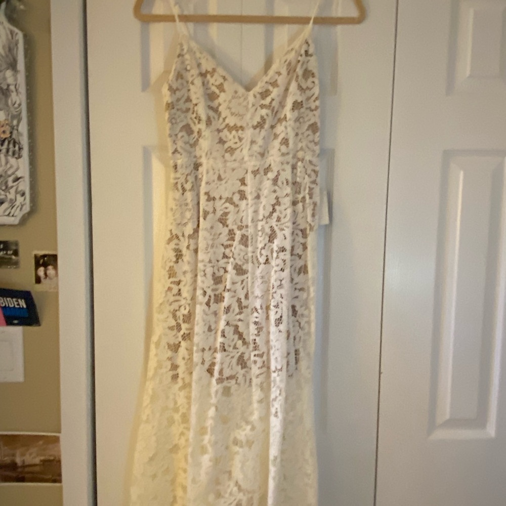 Lulus Crochet MIDI dress- BRAND NEW!